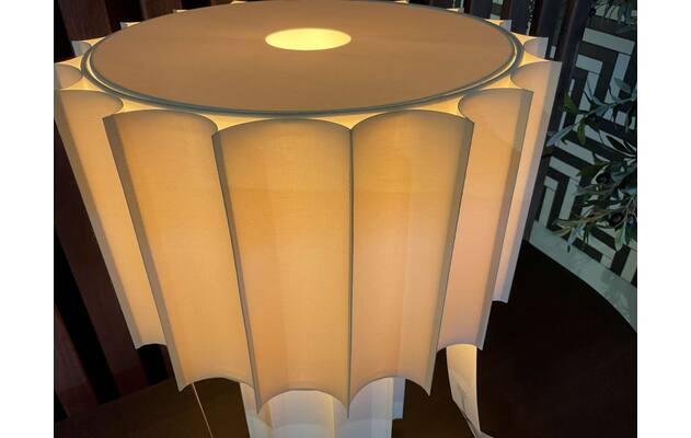 Goossens lamp ruffle hoorn wit stof - 0100909864_2026-07-27-17