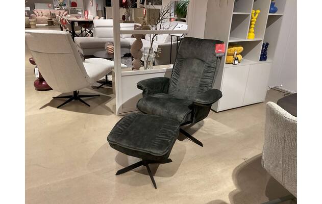 Goossens fauteuil voetenbank odder zevenaar groen stof - 0100915027_2026-08-17-09