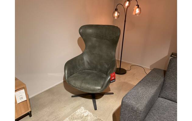 Goossens fauteuil long beach zevenaar groen leer - 0100917118_2026-09-01-14