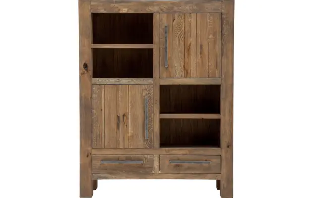 Goossens opbergkast roots grijs eiken - 8130682-02