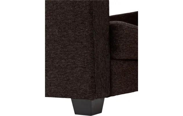 Goossens fauteuil n joy divana bruin stof - 8140449-470-03