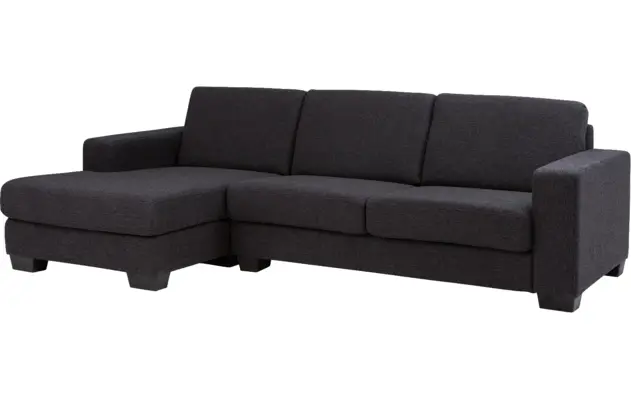 Goossens hoeksalon n joy divana grijs stof - 8140454-01-gespiegeld
