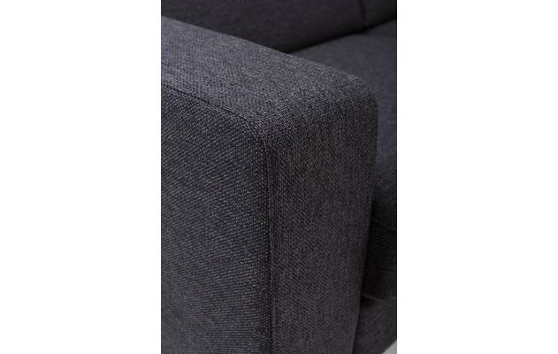 Goossens hoeksalon n joy divana grijs stof - 8140454-04