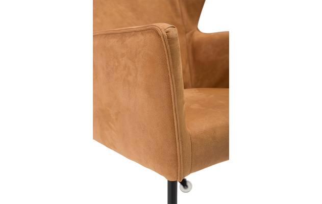 Goossens excellent eetkamerstoel leogang bruin leer - 8140504-06