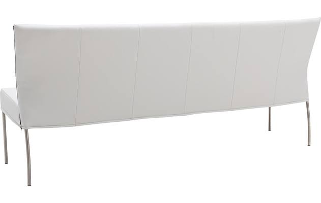 Goossens eetbank funk wit leer - 8140901-03