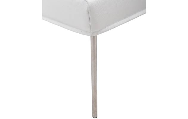 Goossens eetbank funk wit leer - 8140901-04
