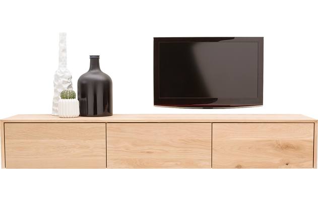 Goossens tv meubel luuk blank eiken - 8160136-01