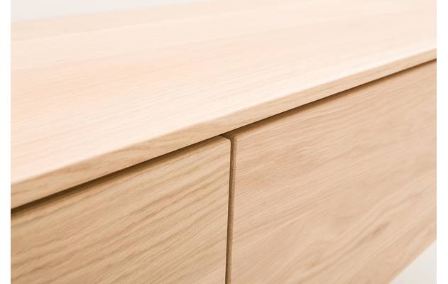 Goossens tv meubel luuk blank eiken - 8160136-03