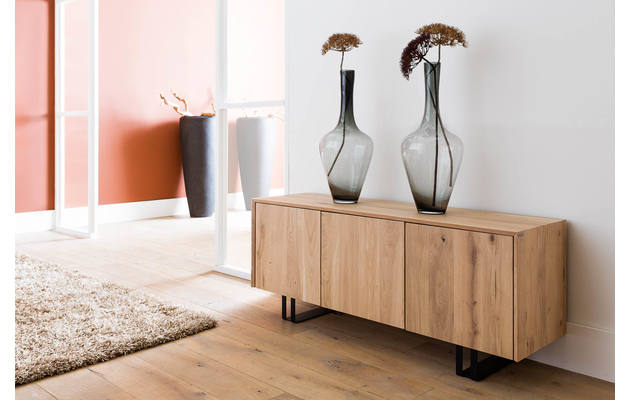 Goossens dressoir luuk onbewerkt eiken - 8160598-01
