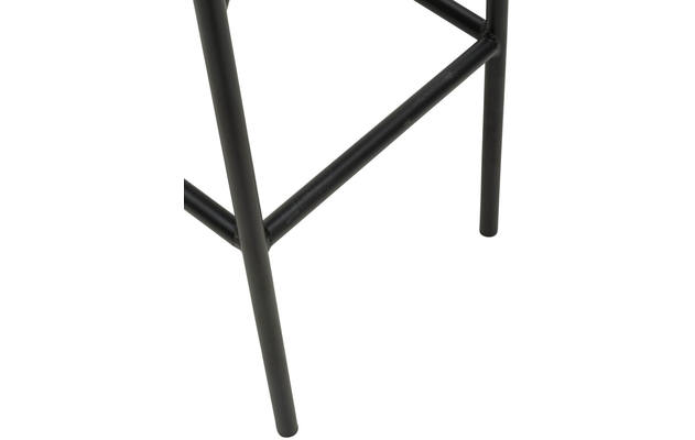 Goossens barkruk chaplin wit leer - 8170398-04