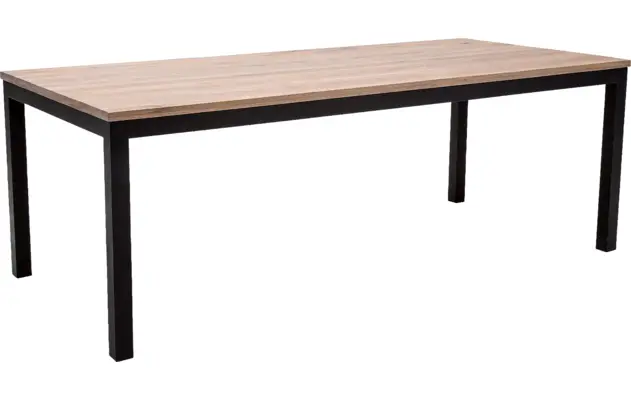 Goossens eettafel santos bruin eiken - 8171981-03