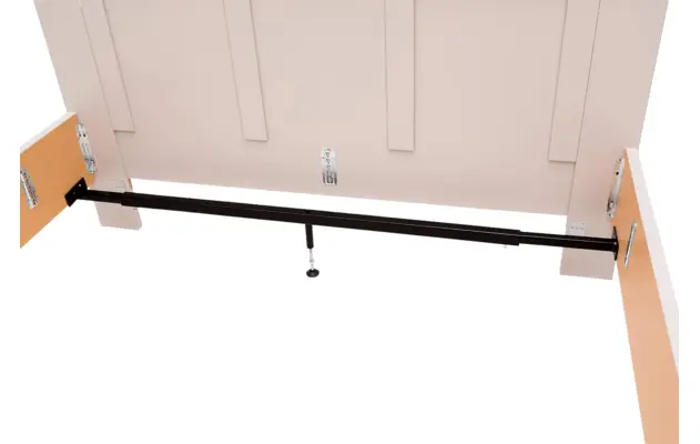 Goossens dwarsbalk infinity dwarsbalkenset zwart metaal - 8180012-06
