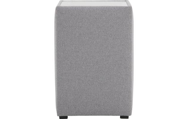 Goossens voetenbank dutch comfort line b grijs stof - 8180125-01
