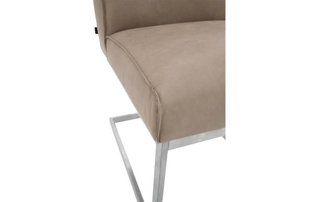 Goossens excellent eetkamerstoel tom bruin leer - 8180200-06