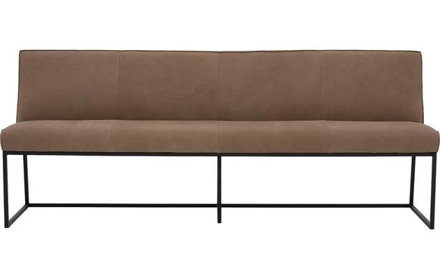 Goossens excellent eetbank tom bruin leer - 8180201-01