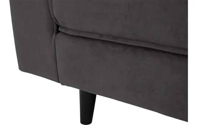 Goossens hoeksalon jonas grijs stof - 8181093-1456-04