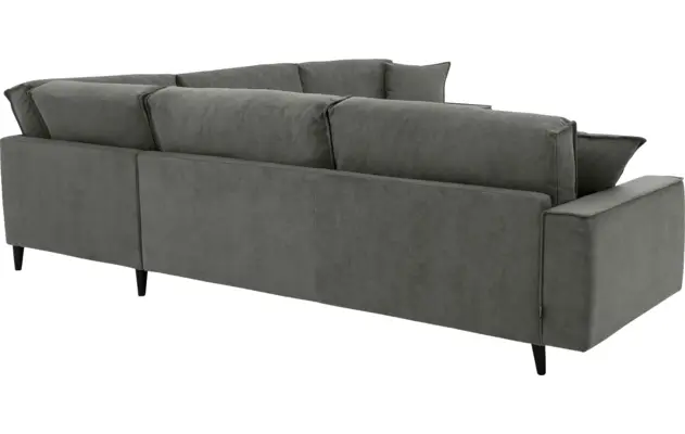 Goossens hoeksalon jonas grijs stof - 8181093-1456-12