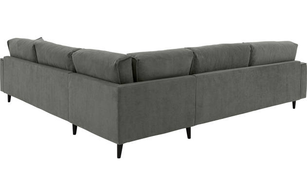 Goossens hoeksalon jonas grijs stof - 8181093-1456-16