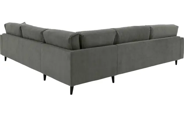 Goossens hoeksalon jonas grijs stof - 8181093-1456-16