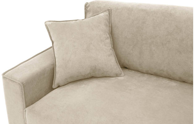 Goossens hoeksalon jonas beige stof - 8181093-1459-03