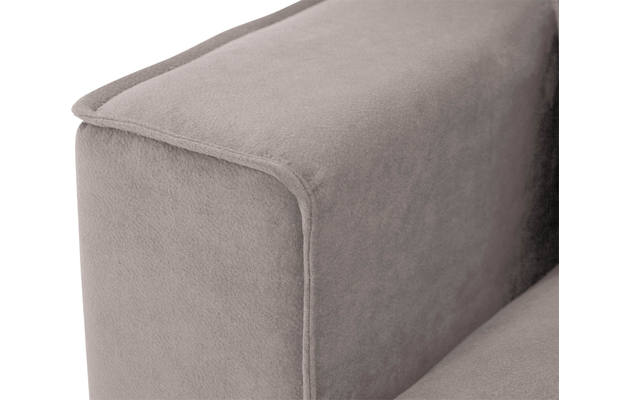 Goossens hoeksalon jonas beige stof - 8181093-1459-06