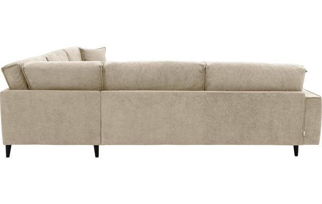 Goossens hoeksalon jonas beige stof - 8181093-1459-14