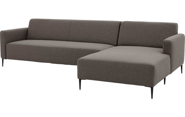 Goossens loungebank key west bruin stof - 8181098-370-02-gespiegeld