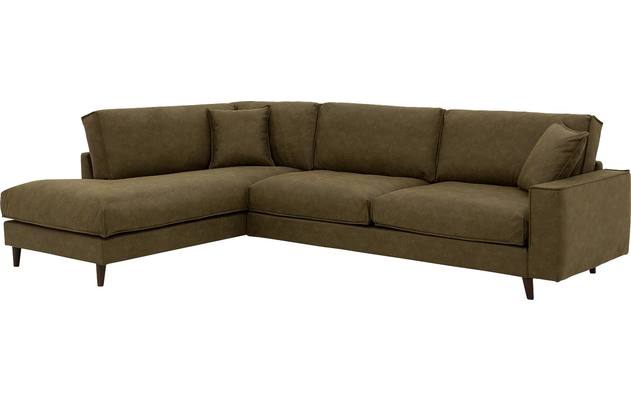 Goossens hoeksalon jonas groen micro leer - 8181162-02