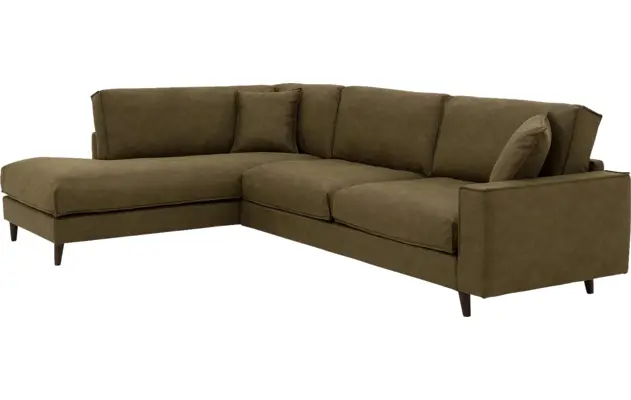 Goossens hoeksalon jonas groen micro leer - 8181162-03