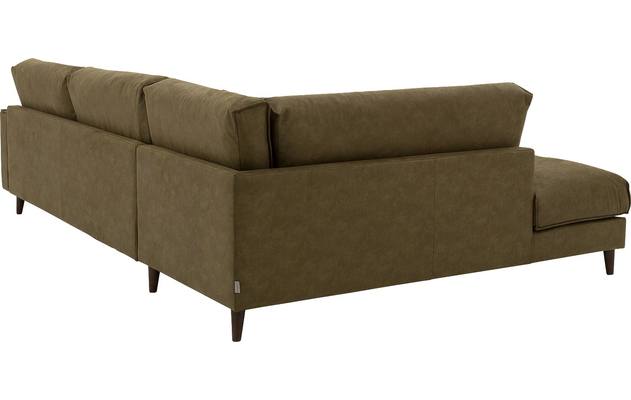 Goossens hoeksalon jonas groen micro leer - 8181162-05