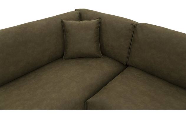Goossens hoeksalon jonas groen micro leer - 8181162-07