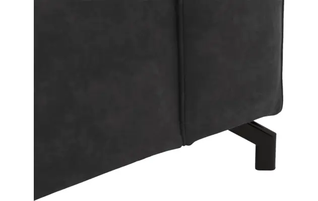 Goossens loungebank calvin grijs micro leer - 8181170-634-07-gespiegeld