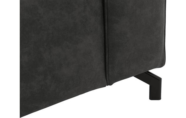 Goossens loungebank calvin grijs micro leer - 8181170-635-07-gespiegeld