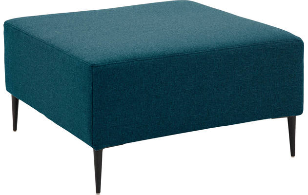 Goossens voetenbank key west blauw stof - 8181224-56-02