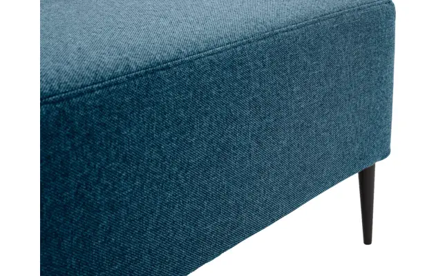 Goossens voetenbank key west blauw stof - 8181224-56-04