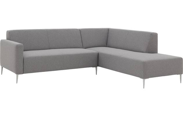 Goossens hoeksalon key west grijs stof - 8181225-02