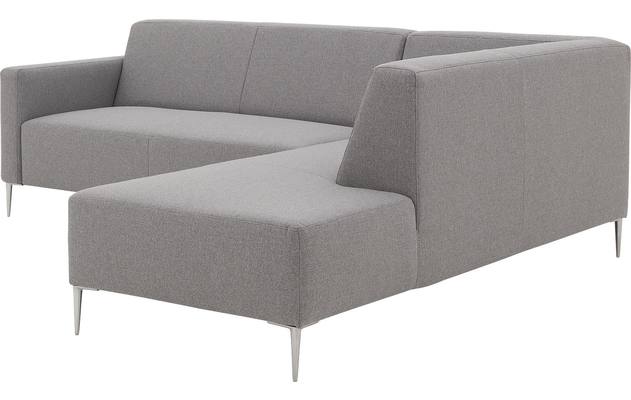 Goossens hoeksalon key west grijs stof - 8181225-05