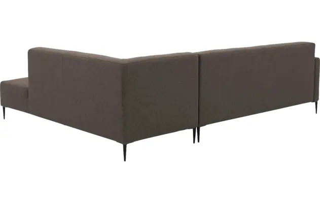 Goossens hoeksalon key west bruin stof - 8181529-370-04