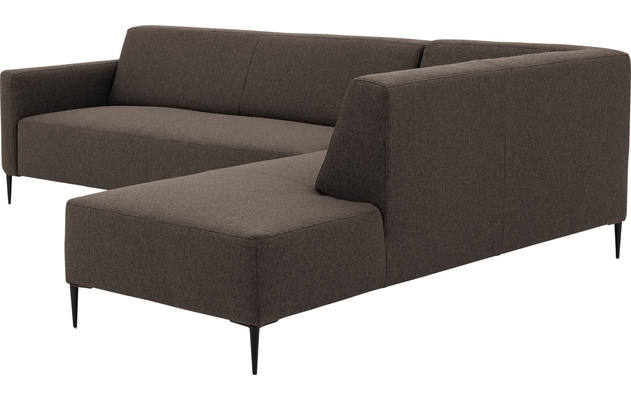 Goossens hoeksalon key west bruin stof - 8181529-370-05