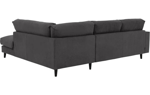 Goossens hoeksalon jonas grijs stof - 8181633-1456-02