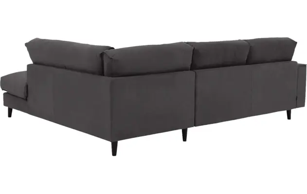 Goossens hoeksalon jonas grijs stof - 8181633-1456-02