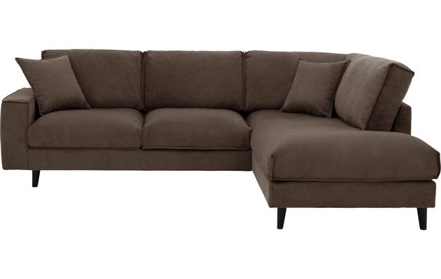 Goossens hoeksalon jonas grijs stof - 8181633-1458-01