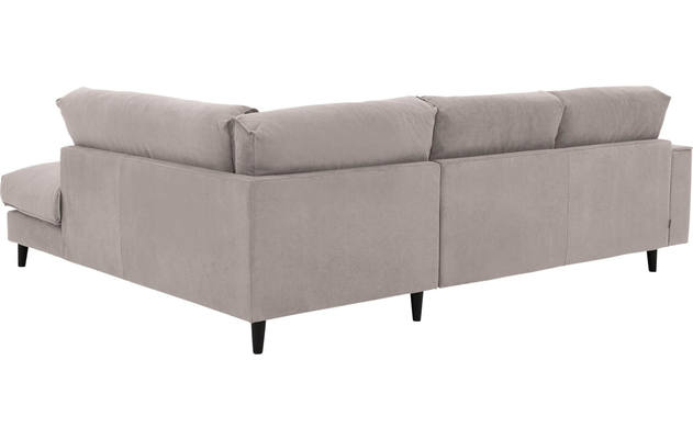 Goossens hoeksalon jonas beige stof - 8181633-1459-02