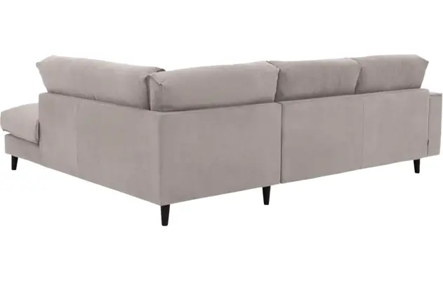 Goossens hoeksalon jonas beige stof - 8181633-1459-02