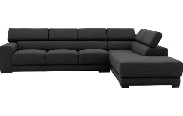 Goossens hoeksalon nora grijs stof - 8190040-205-02-gespiegeld