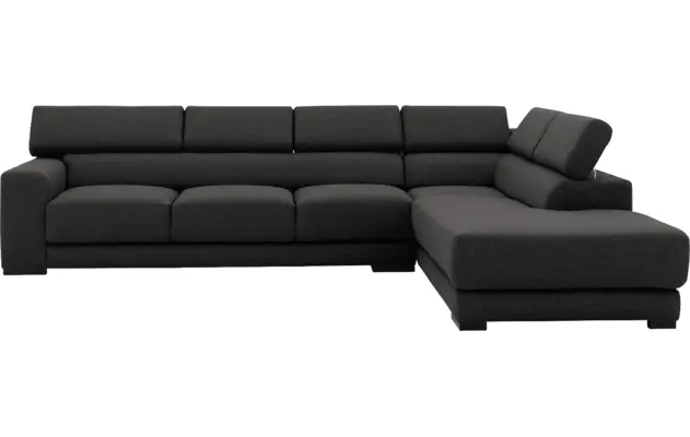 Goossens hoeksalon nora grijs stof - 8190040-205-02-gespiegeld