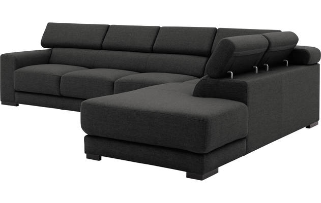 Goossens hoeksalon nora grijs stof - 8190040-205-05-gespiegeld