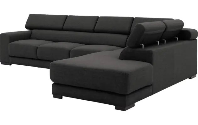 Goossens hoeksalon nora grijs stof - 8190040-205-05-gespiegeld