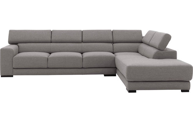 Goossens hoeksalon nora grijs stof - 8190040-207-02-gespiegeld