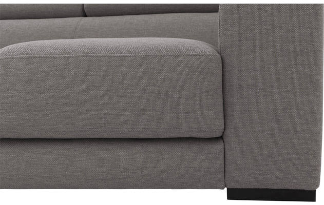 Goossens hoeksalon nora grijs stof - 8190040-207-08